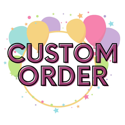 Custom Cake Topper/Shaker